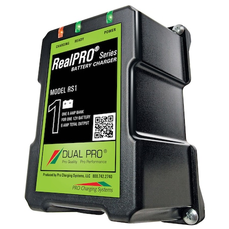 DUAL PRO RealPRO Series Battery Charger - 6A - 1-Bank - 12V RS1